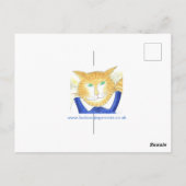 人のジャズバンドのギグへのアラビアのコーチ旅行 ポストカード (裏面)