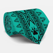 人のタイ(オオカミは水の黒を追跡します) ネクタイ (ロール)