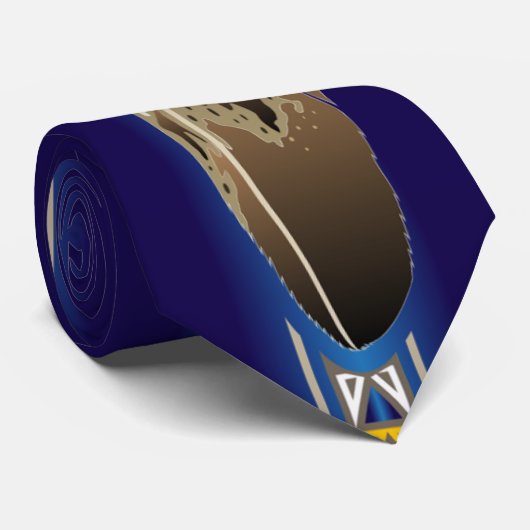 人のタイ(行為はされた青は湧き出ます) ネクタイ (ロール)