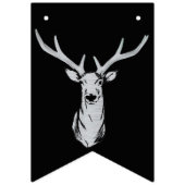 人のハッピーバースデーの大きいシカの狩りの旗 バンティングフラッグ (第1の旗)