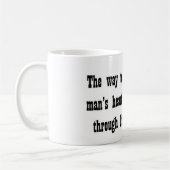 人のハートへの方法は彼のによって…あります コーヒーマグカップ (左)