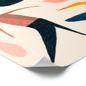 人のパターン ポスター (角)