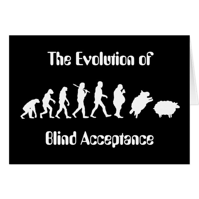 人のパロディのおもしろいな進化 (正面横)