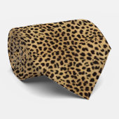 人のヒョウのタイ ネクタイ (ロール)