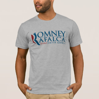 人のヒースの灰色のRomney Rafalcaの2012年のTシャツ Tシャツ