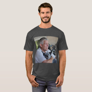 人のヒースの灰色のTシャツ Tシャツ