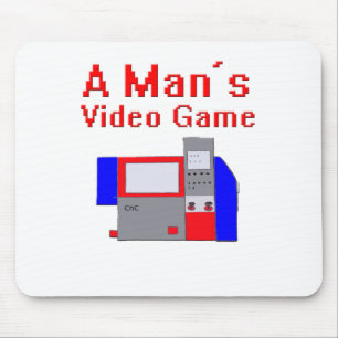 人のビデオゲーム マウスパッド