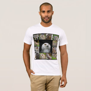 人のフクロウのティー Tシャツ