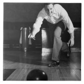 人のボーリング タイル (正面)