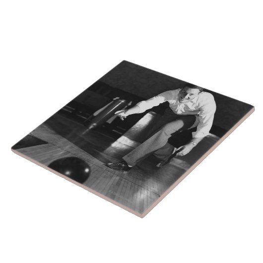 人のボーリング タイル (側面)