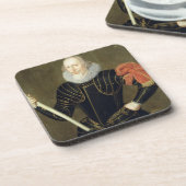 人のポートレート、1593年(パネルの油) コースター (左側)