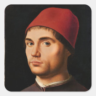 人のポートレート、c.1475 スクエアシール