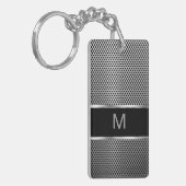 人のモノグラム2側面のKeychain キーホルダー (正面左)