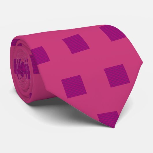 人のラズベリーおよびマゼンタの絹製ネクタイ ネクタイ (ロール)