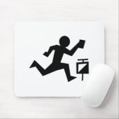 人のランニング マウスパッド (マウス)
