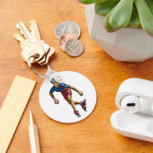 人のローラーブレード キーホルダー