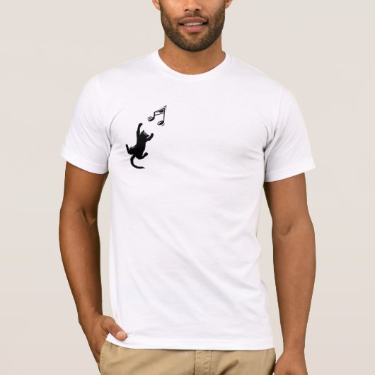 人のワイシャツ-紋章の右側 Tシャツ (正面)