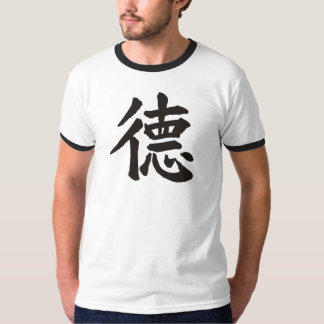 人の中国のな"美徳"のTシャツ Tシャツ