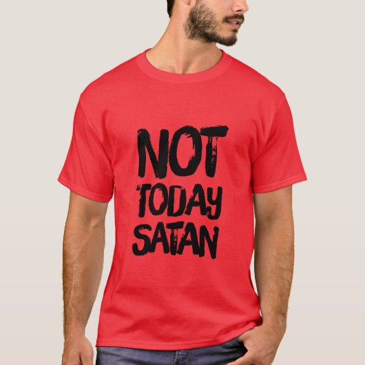 人の今日SatanのTシャツ Tシャツ (正面)