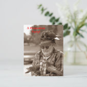 人の仕事のプロモーションの招待状のおもしろいハト鳥 招待状 (スタンド正面)