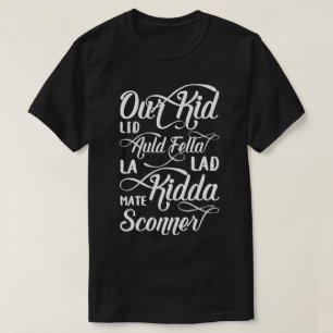 人の俗語のティーのためのリヴァプールのScouse方言 Tシャツ