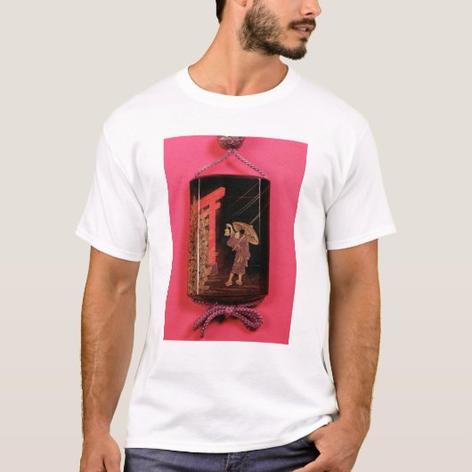 人の保護を描写している4つの場合inro tシャツ (正面)