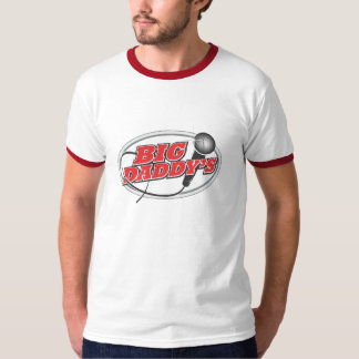 人の信号器のティー-赤 Tシャツ
