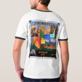 人の信号器のTシャツ Tシャツ (裏面フル)