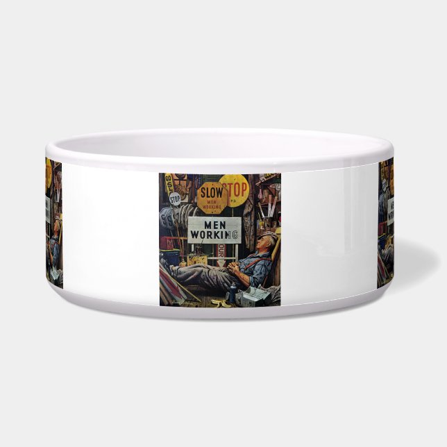 人の働くこと ボウル (正面)