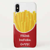 人の前の揚げ物! おもしろいな電話箱 Case-Mate iPhoneケース (裏面)