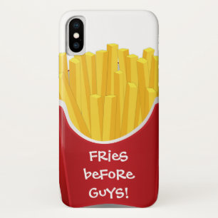 人の前の揚げ物! おもしろいな電話箱 iPhone X ケース