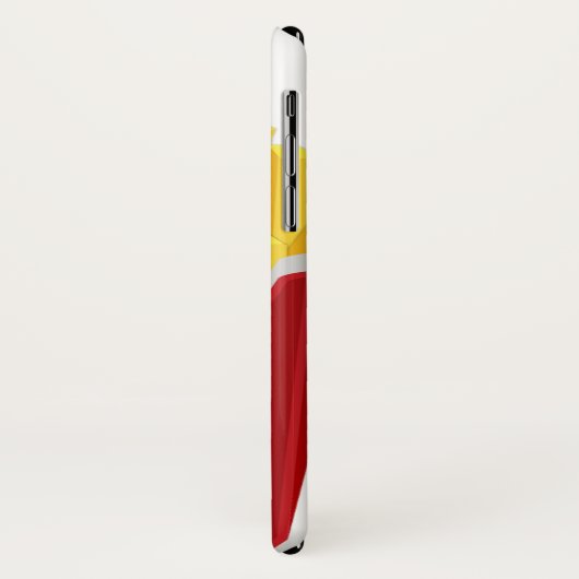 人の前の揚げ物! おもしろいな電話箱 Case-Mate iPhoneケース (裏面/左)