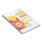 人の前の揚げ物 ノートブック (右側)