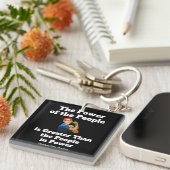 人の力キーチェーン キーホルダー (正面右)