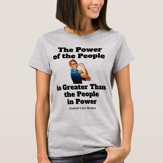 人の力Tシャツ Tシャツ (正面)