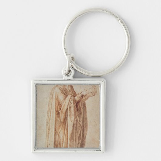 人の勉強 キーホルダー (正面)