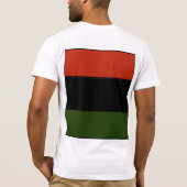 人の単一性RBGのワイシャツ Tシャツ (裏面)