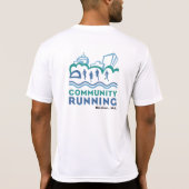 人の合われた短い袖のワイシャツ Tシャツ (裏面)