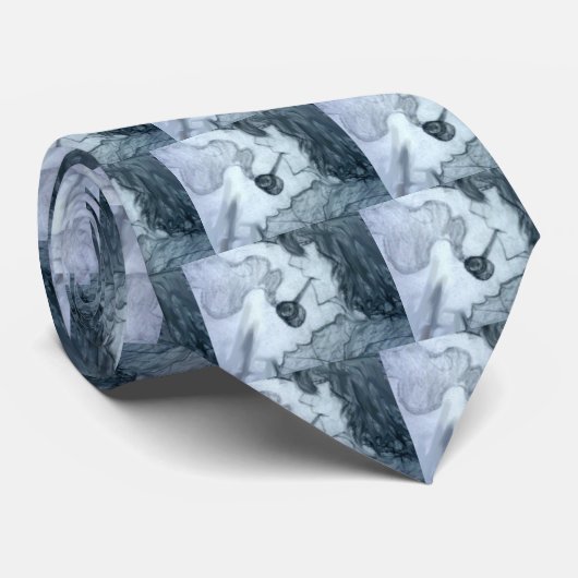 人の喫煙管のマンガの日本製アニメ ネクタイ (ロール)