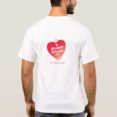 人の基本的なペット恋人のTシャツ Tシャツ (裏面)