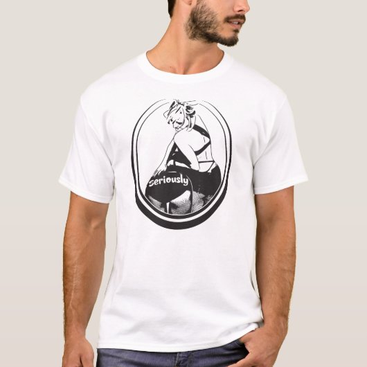 人の基本的なワイシャツ Tシャツ (正面)
