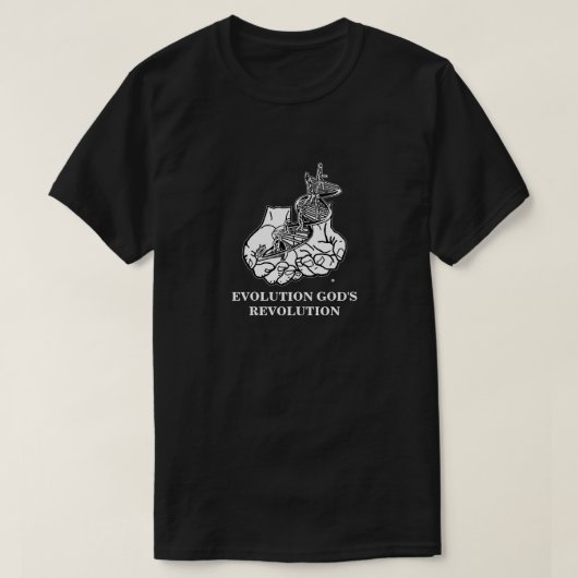 人の基本的な暗いTシャツの黒 Tシャツ (デザイン正面)
