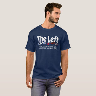 人の基本的な暗いTシャツ-左、定義される… Tシャツ