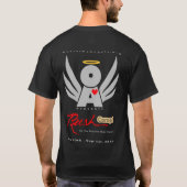 人の基本的な暗いTシャツRushCamp! 2019年 Tシャツ (裏面)