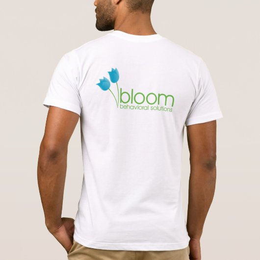 人の基本的なT Tシャツ (裏面)