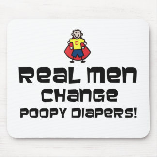 人の変更のPoopyの実質のおむつ マウスパッド