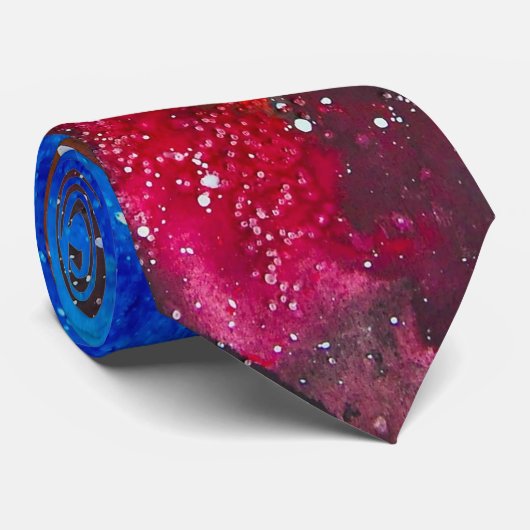 人の宇宙タイ ネクタイ (ロール)
