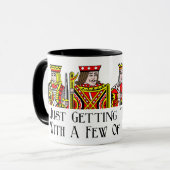 人の少数 マグカップ (正面左)