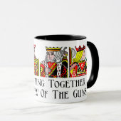 人の少数 マグカップ (正面右)