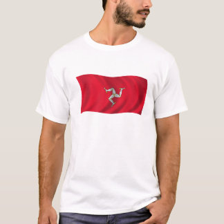 人の島の旗 Tシャツ